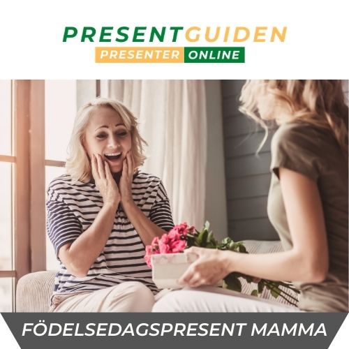 Födelsedagspresent mamma - Bra presenttips 40/50/60/70/80 års present till mamma