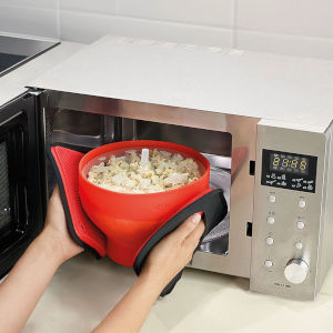 Popcornskål för mikro - Gör nyttigare popcorn i mikrovågsugnen