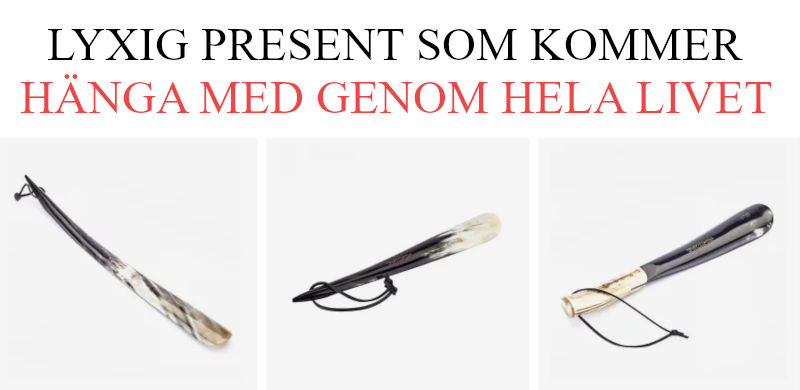Presenttips från Presentguiden - Skohorn i äkta horn