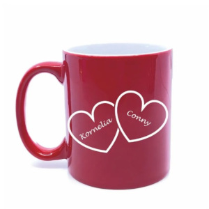 Romantiska presenter – Mugg med hjärtan Romantiska presenter - Mugg med hjärtan