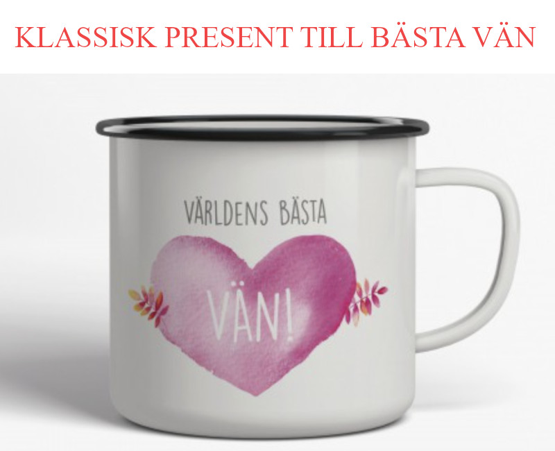 Julklapp till bästa vän - Julklappstips mugg