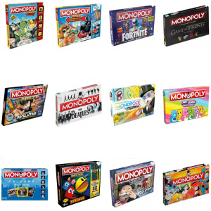 Monopol - Roliga spel för hela familjen