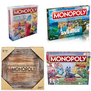 Monopol - Sällskapsspel - Årets julklapp 2023