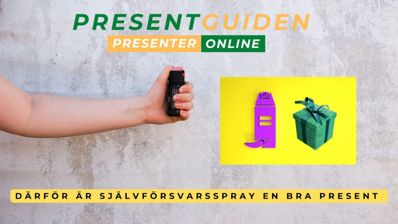 Självförsvarsspray - Stor guide med expertinformation om försvarsspray och varför sprayen är en omtänksam present