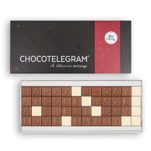 Chokladtelegram - Skicka present direkt 
