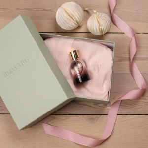 Presentbox parfym & morgonrock - Present till henne