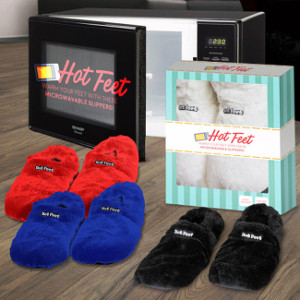 Hot feet värmetofflor - Presenttips henne
