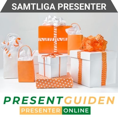 Samtliga presenter & julklappar - Alla presenttips & julklappstips på presentguiden.se