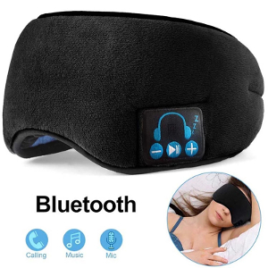 Sovmask med bluetooth hörlurar - Presenttips