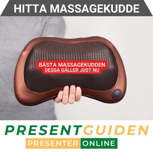 Massagekudde - Guide för att hitta bästa massagekuddarna på nätet