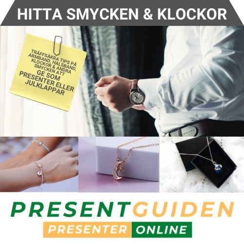Smycken & klockor - Presenttips halsband - armband - örhängen