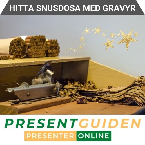 Snusdosa med gravyr - Guide till graverade snusdosor