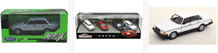 Leksaksbilar julklapp till barn - Julklappstips volvo