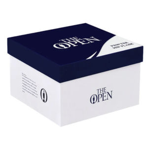 Bästa presenten till golfare - The Open fickplunta med gravyr