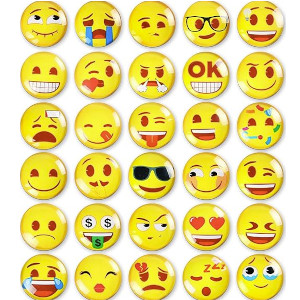 Emoji kylskåpsmagneter - Roliga julklappar under 200 kr till julklappsspelet