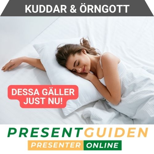 Kuddar & Örngott - Presenttips