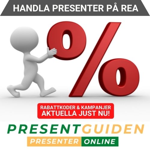 Rabattkod presenter - Handla på kampanj & rea