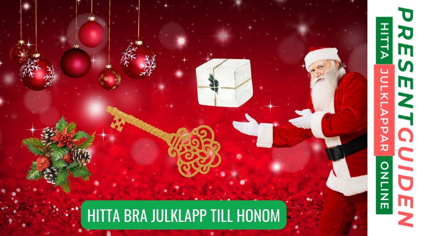 Presenter & julklappar till honom Presenttips han uppskattar