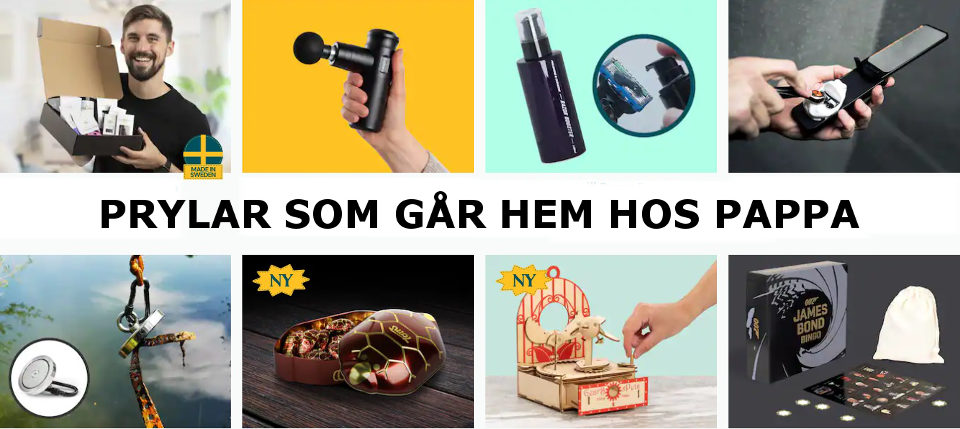 Prylar till pappa - Hitta presenter på nätet