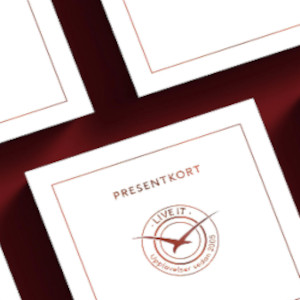 Digitalt presentkort upplevelsepresent liveit