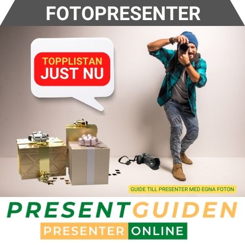 Fotopresent - Personliga presenter med eget foto