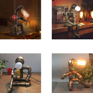 Steampunk lampa - Presenttips