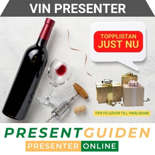 Vin presenter - Tips på gåvor till vinälskare