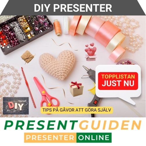 DIY presenter & julklappar - Tips på gåvor att göra själv