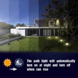 Lampor för trädgården med solcellsuppladdning