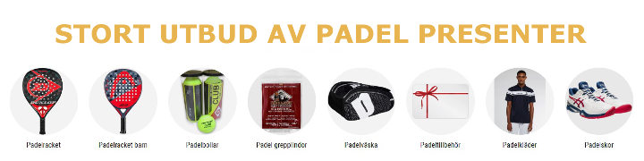 Padel present - Presenttips för padelspelare