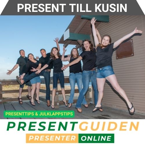 Present till kusin - Presenttips & julklappstips