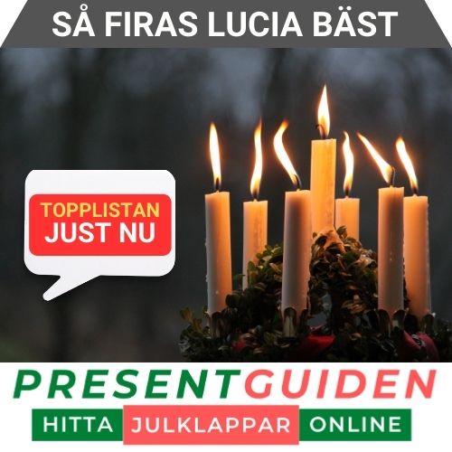 Fira lucia - Allt som behövs för ett lyckat firande 13 december