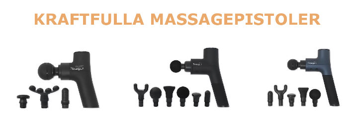 Massagepistol - Kraftfulla massageapparater
