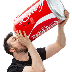 Minikyl Coca Cola - Sommarpresent till kontoret