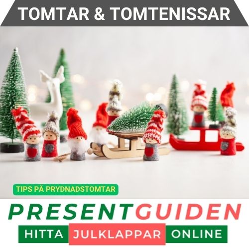 Tomtar & tomtenissar - Juldekorationer