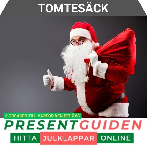 Tomtesäck - Därför behövs säcken - 5 orsaker till att du ska skaffa en tomtesäck till julen