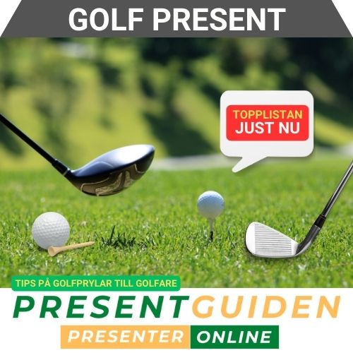 Golf present - Golfprylar till golfare - Födelsedagspresent & julklapp