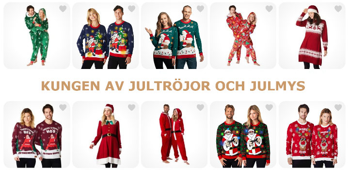 Jultröjor - Shoppa jultröja online - Stort utbud av tröjor för både vuxna och barn