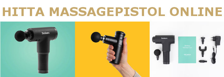 Massagepistol - Hitta bra massagepistoler på nätet