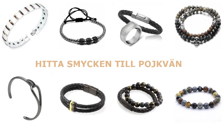 Present till pojkvän - Smycken - Presenttips på halsband armband och ringar