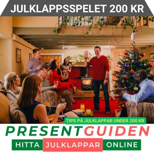 Julklappsspelet 200 kr - Julklappar under två hundra kronor