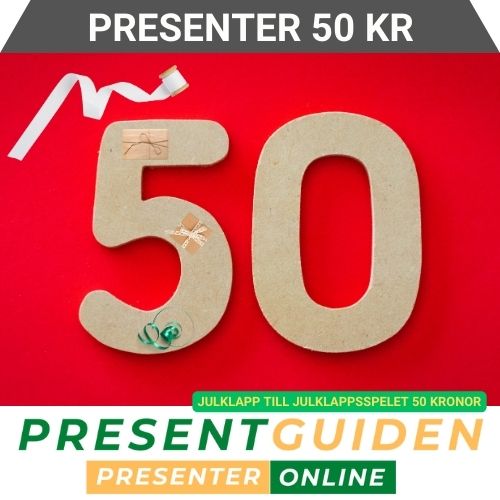 Present & julklapp 50 kr - Julklappsspelet under 50 kronor