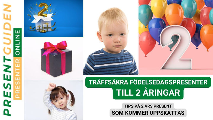 2 års present - Julklappar & födelsedagspresenter till 2 åring