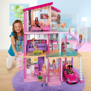 Barbie dockhus - Julklapp till flicka 3 till 7 år