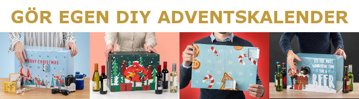 DIY adventskalender - Gör egen paketkalender