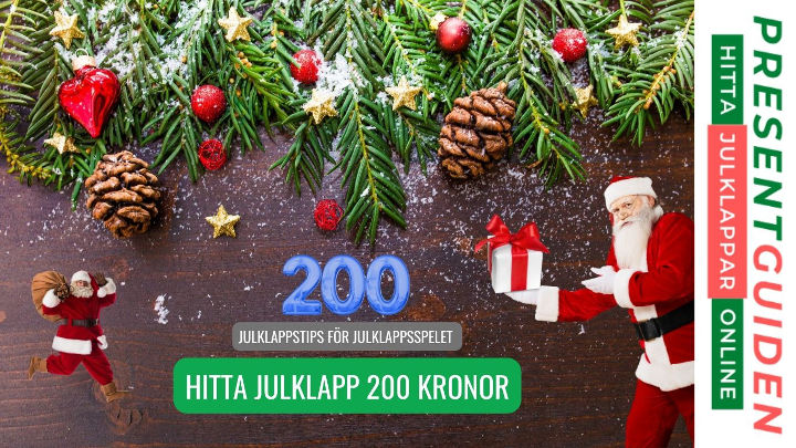 Julklapp 200 kr - Tips till julklappsspelet - Din superguide till alla sorts gåvor som kostar runt tvåhundra kronor
