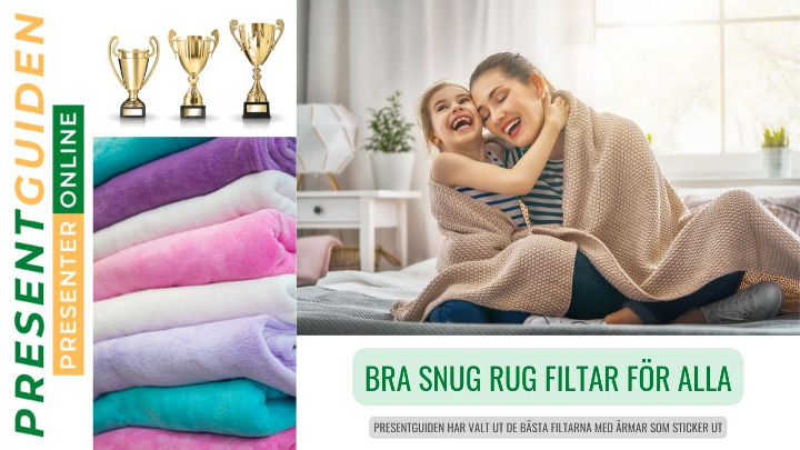 Snug rug - Filt med ärmar - Guide med tips för att hitta den bästa snug rug filten just nu