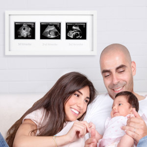 fotoram för ultraljud - Bästa baby shower present