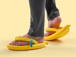 Banan tofflor - Roliga presenter 200 kr