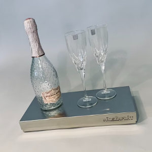 Kylplatta i plåt - Champagne present - Presenttips